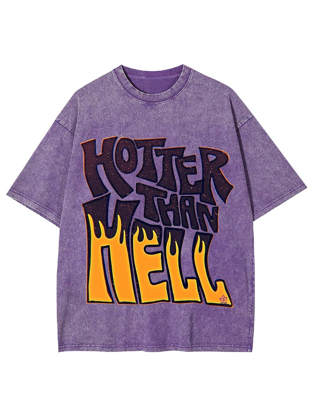 Hotter Than Hell Washed Tshirt
