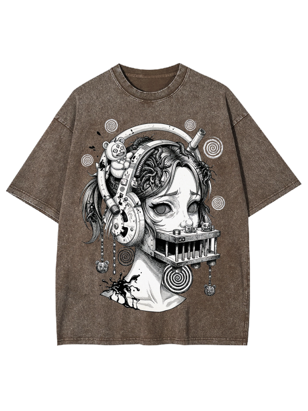 Mute Doll Washed Tshirt