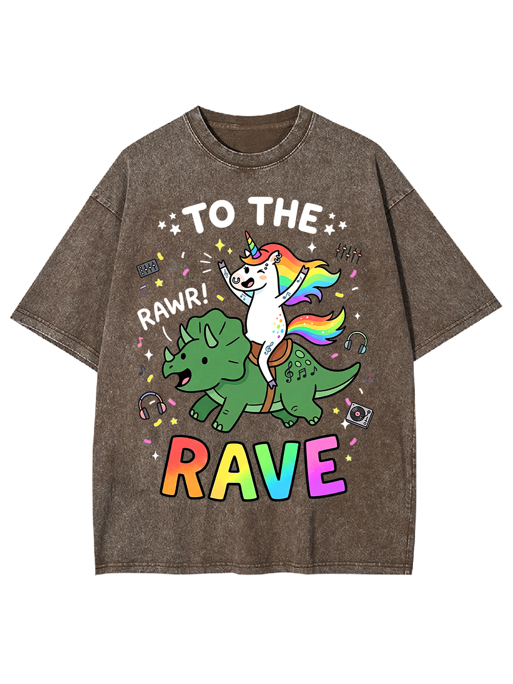 TO THE RAWR Washed Tshirt