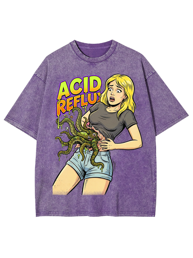 ACID REFLUX Washed Tshirt