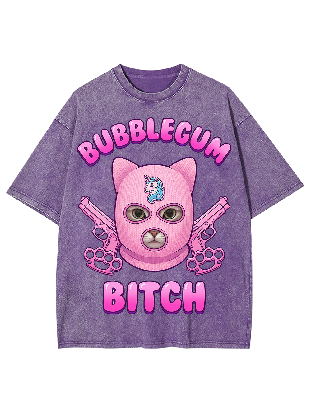 BUBBLEGUM BITCH Washed Tshirt