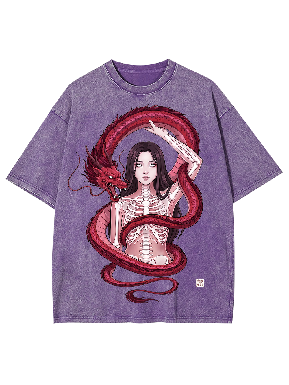 Spirit of the Red Dragon Washed Tshirt