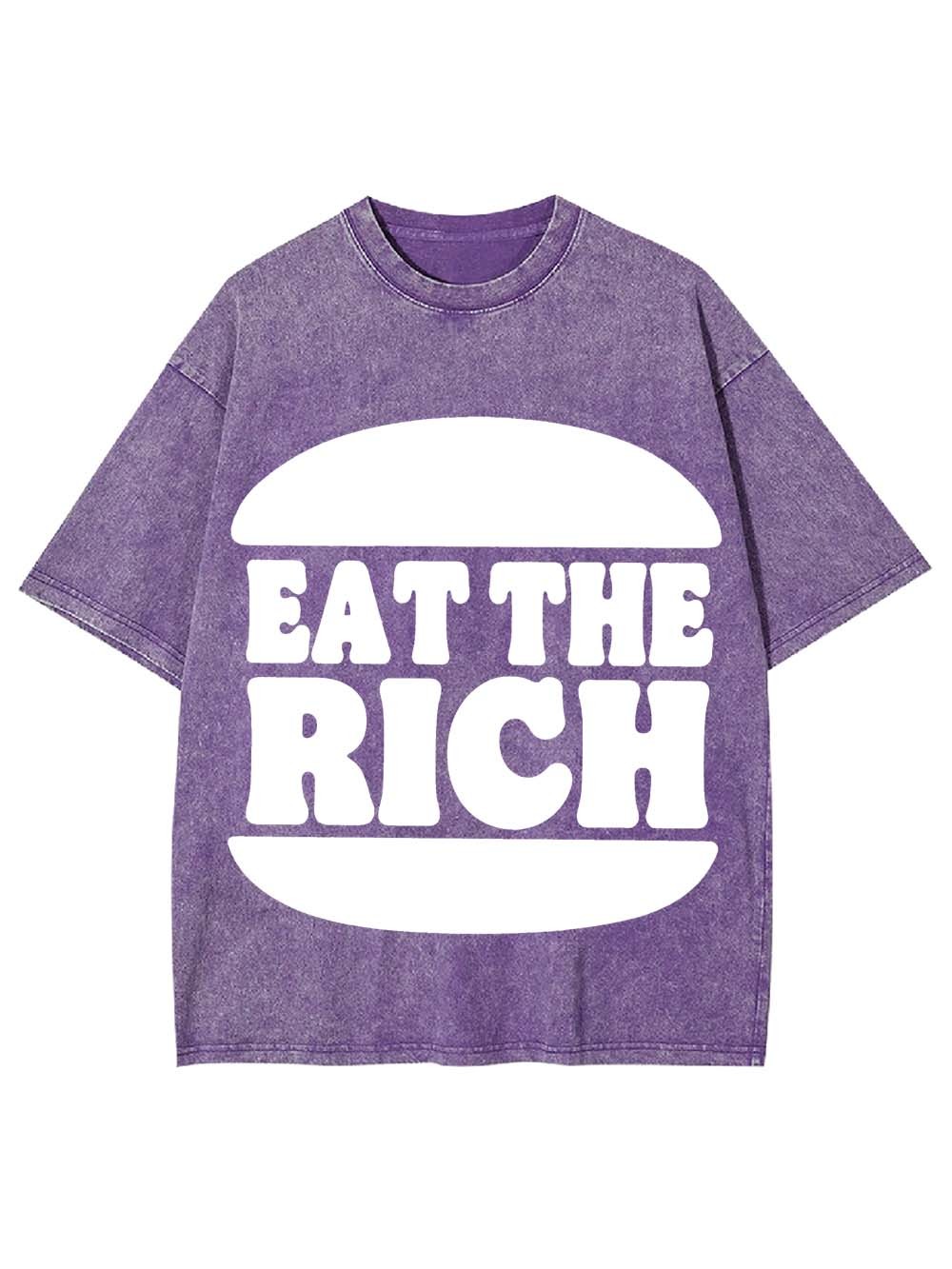 Eat The Rich Washed Tshirt