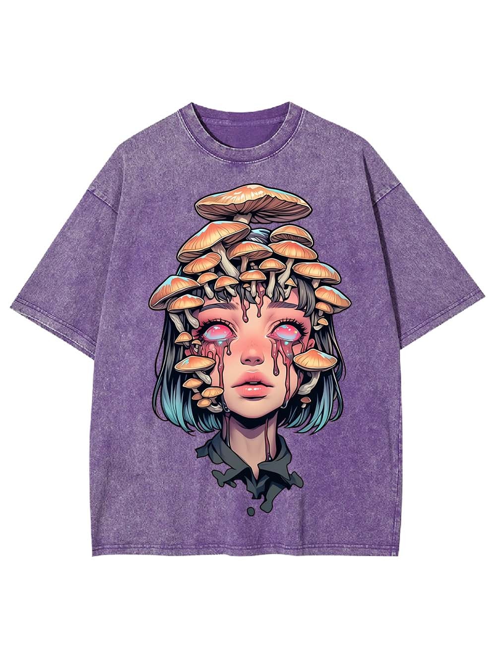 Mushroom Tears Washed Tshirt