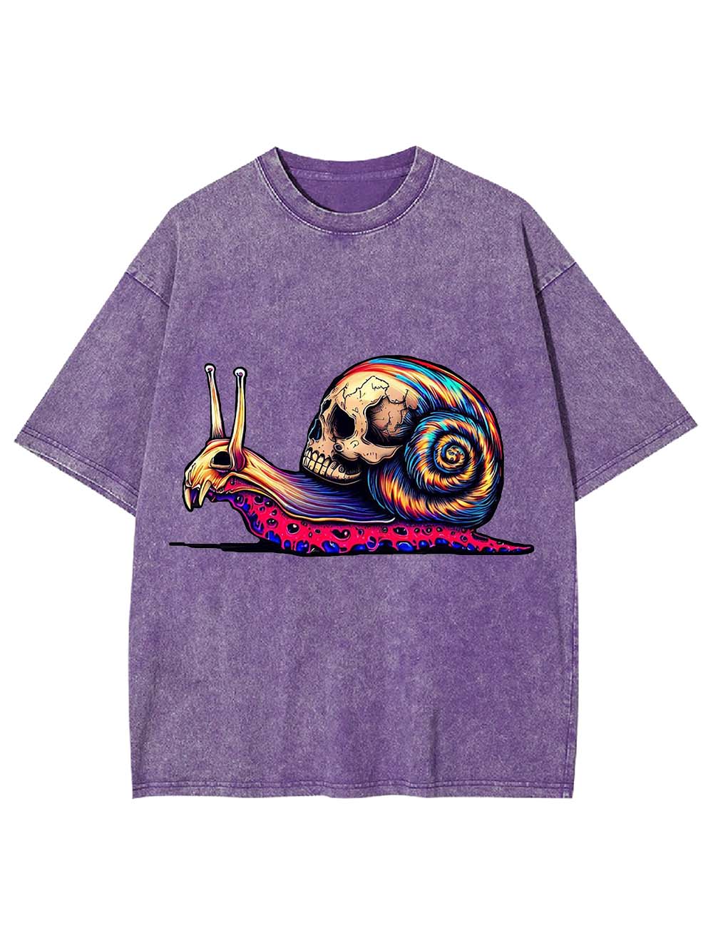 The Crawling Skull Washed Tshirt