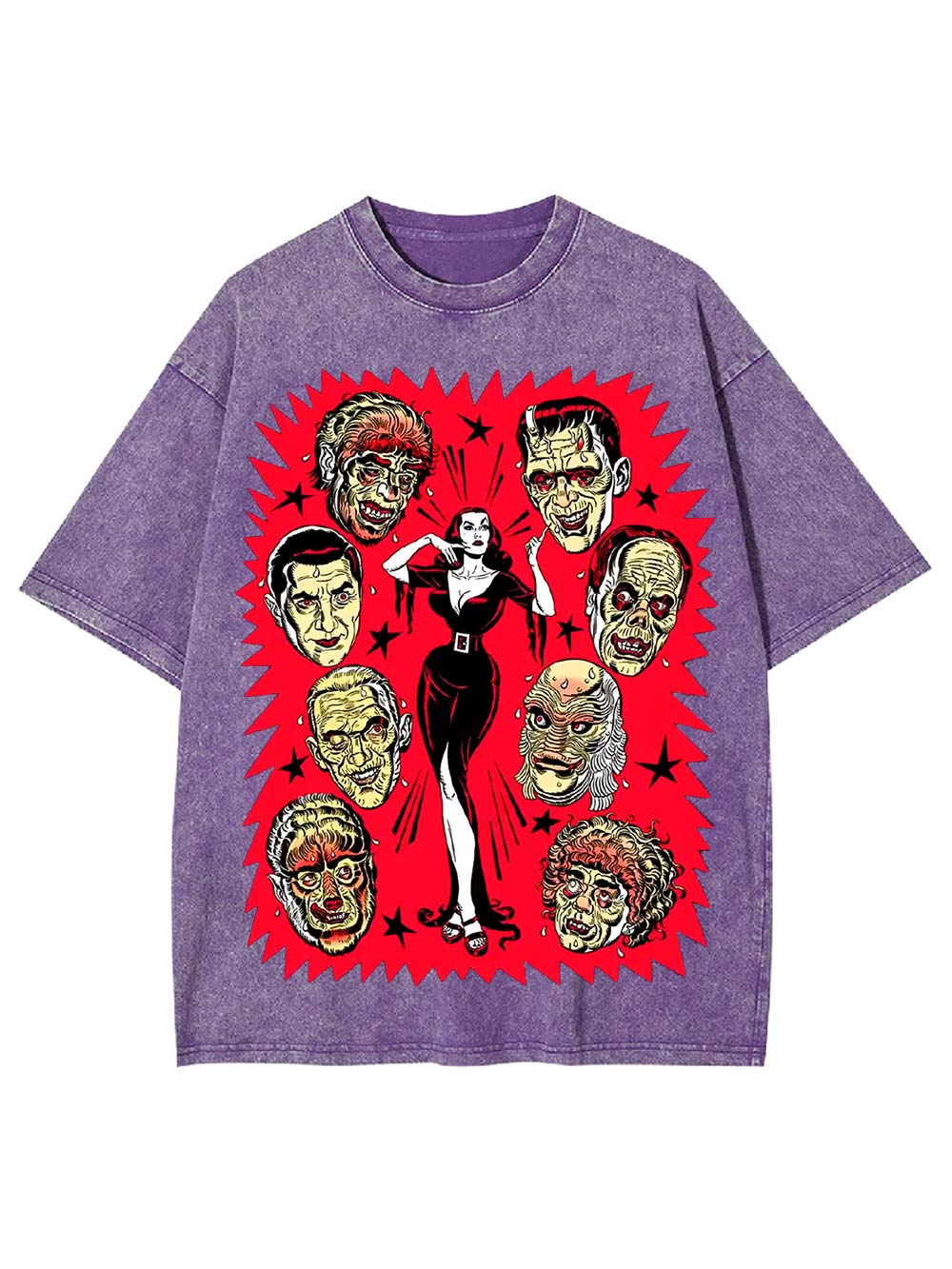 Queen of Monsters Washed Tshirt