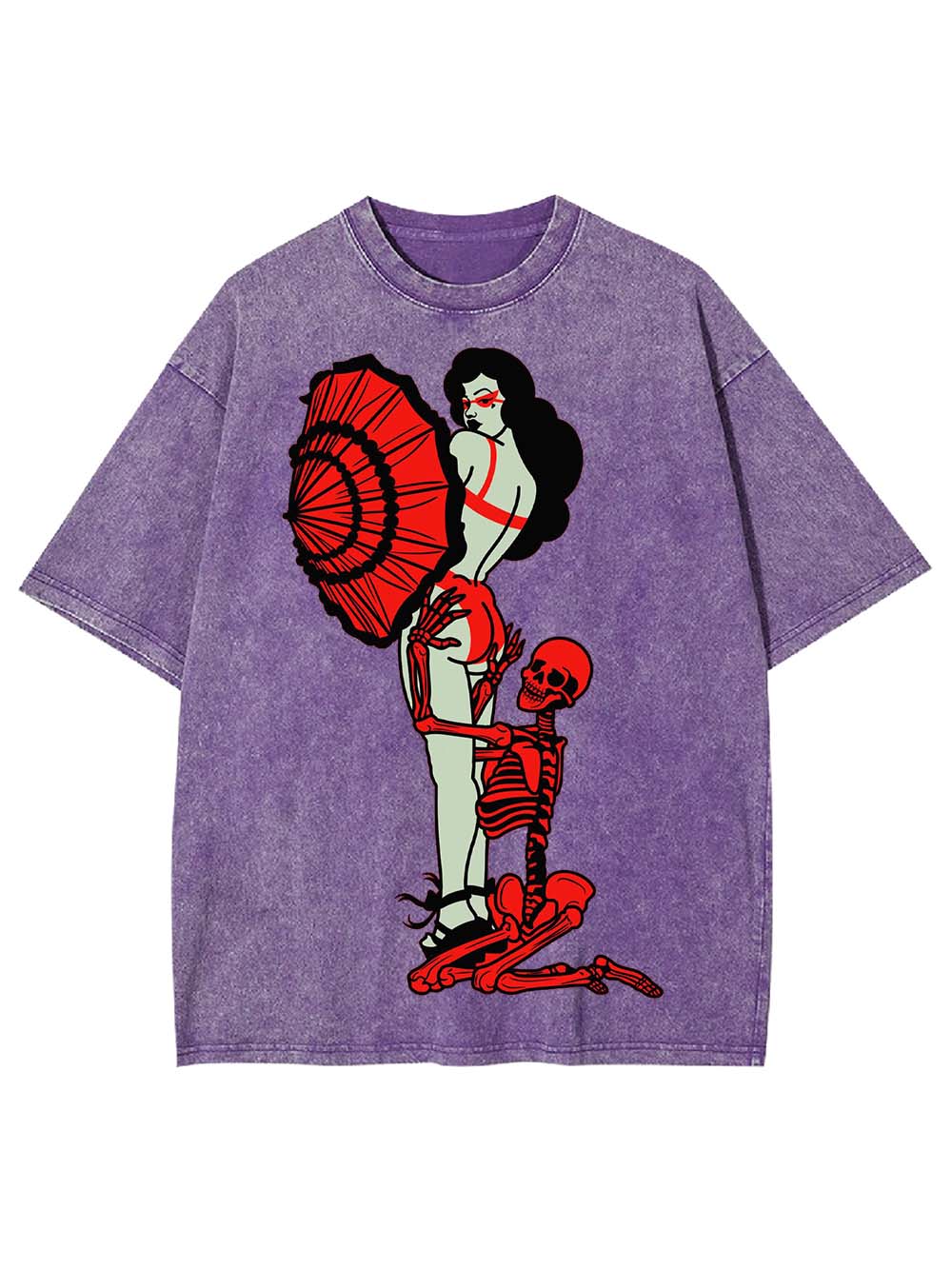 LOVE BEYOND THE GRAVE WASHED TSHIRT