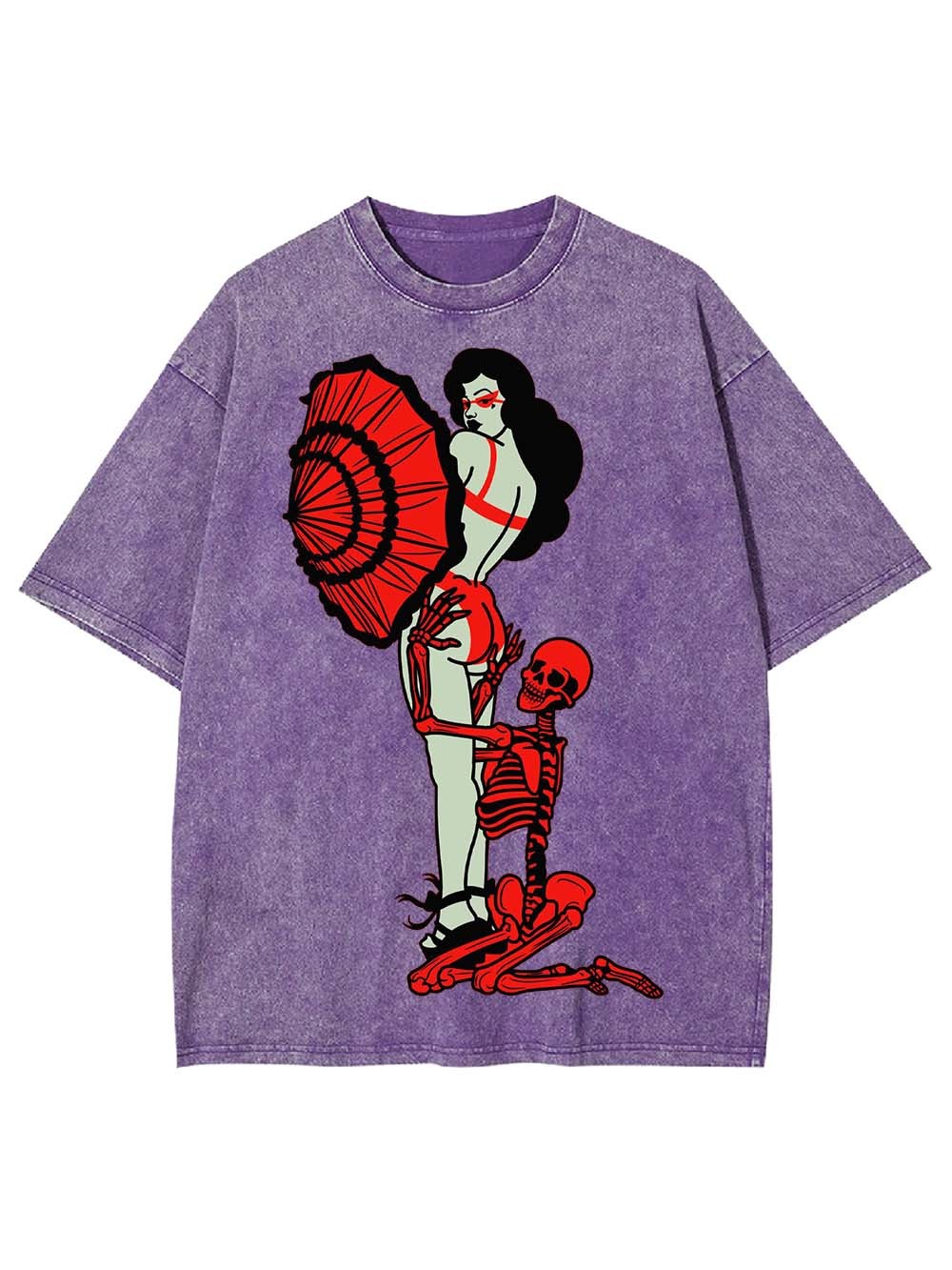 LOVE BEYOND THE GRAVE WASHED TSHIRT