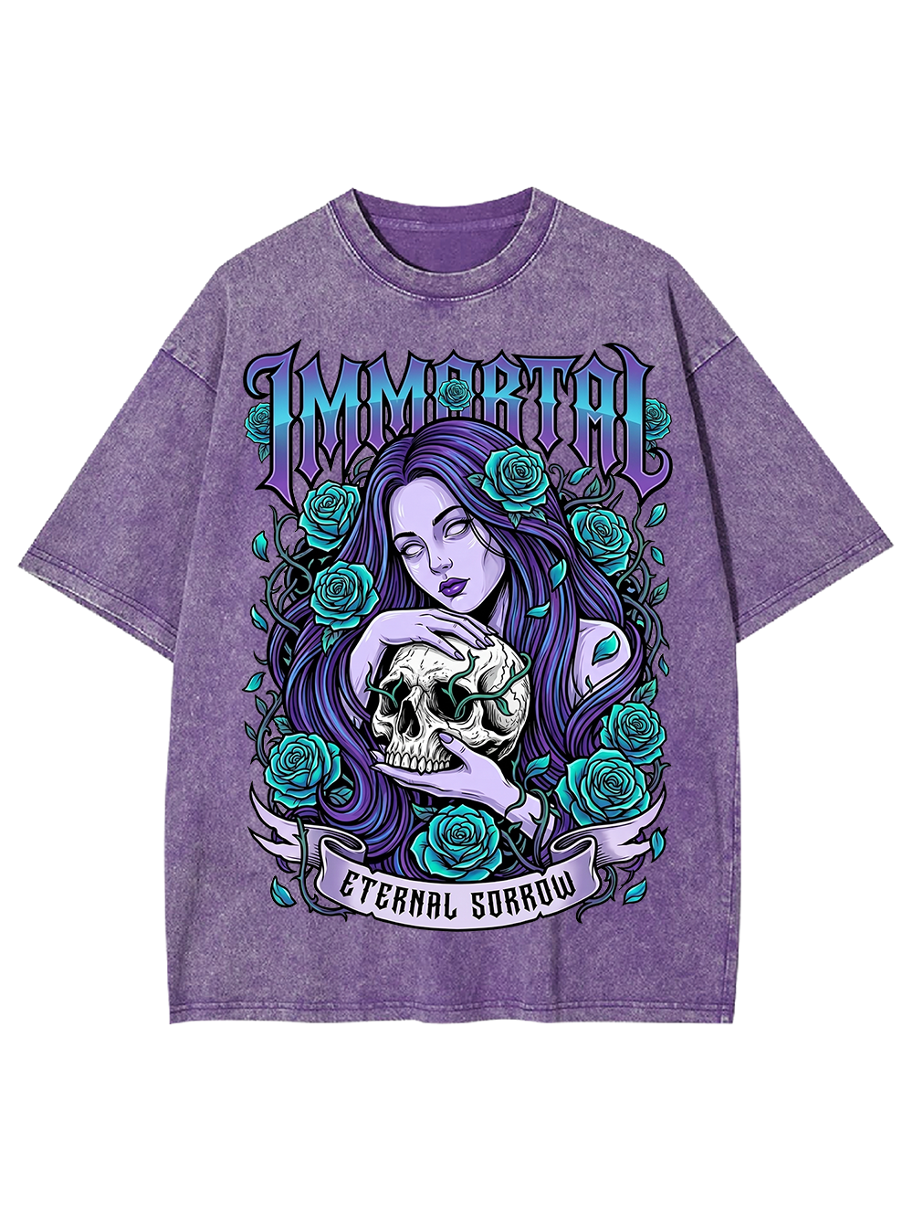 IMMORTAL ETERNAL SORROW Washed Tshirt