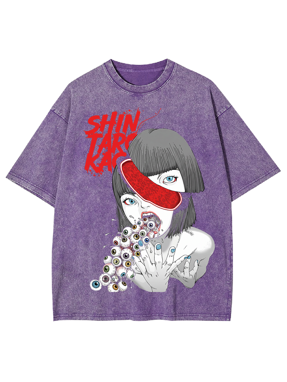Creepy Psychedelic Eye Washed Tshirt