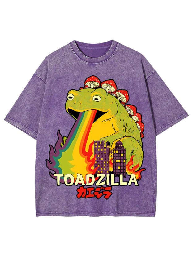 Toadzilla Washed Tshirt