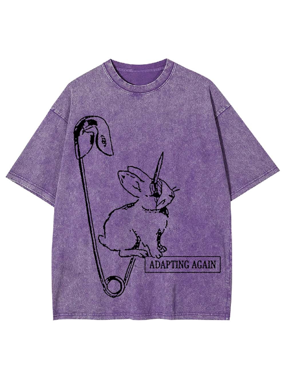 ADAPTING AGAIN WASHED TSHIRT