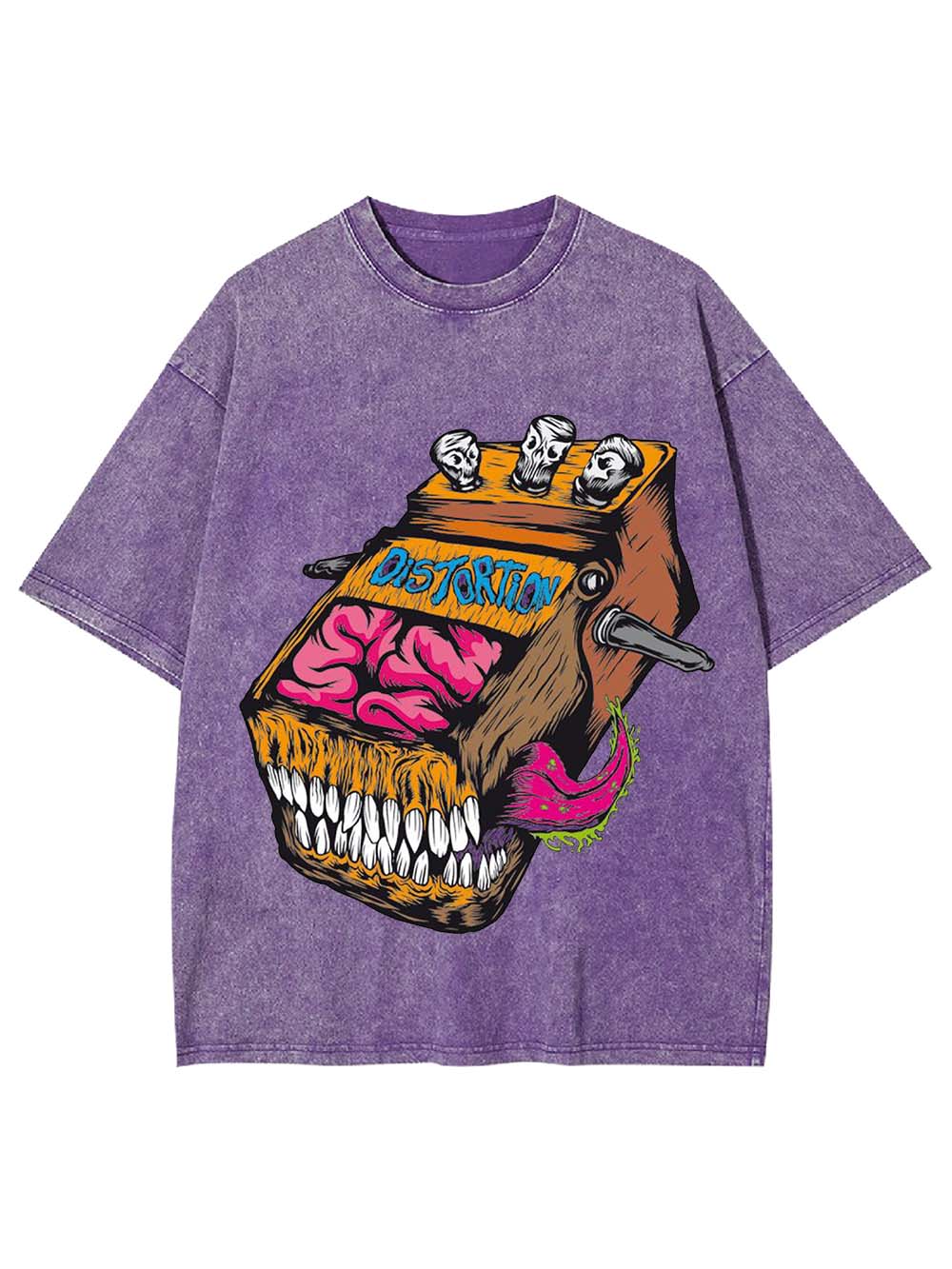 BRAIN DISTORTION DEVICE WASHED TSHIRT