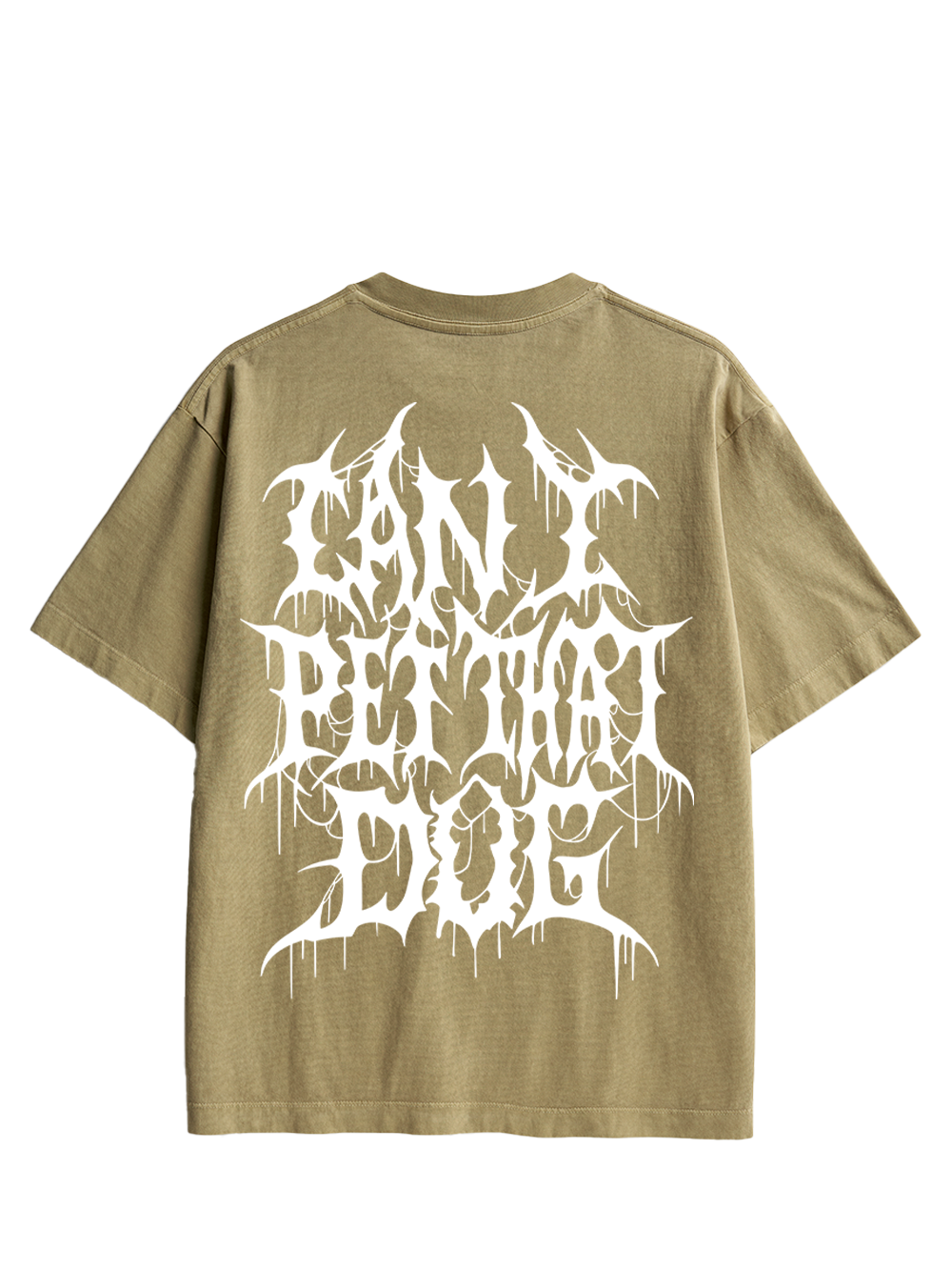 CAN I PET THAT DOG DOUBLE SIDED PRINT WASHED TSHIRT