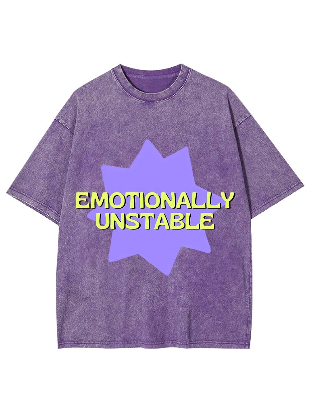 Emotionally Unstable Washed Tshirt
