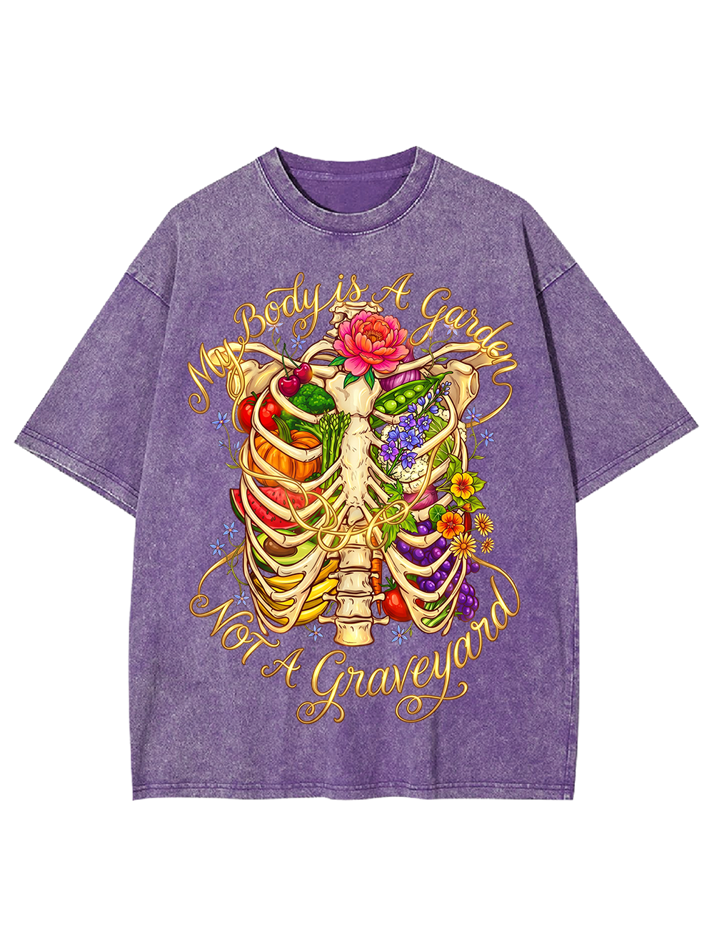 MY BODY IS A GARDEN WASHED TSHIRT