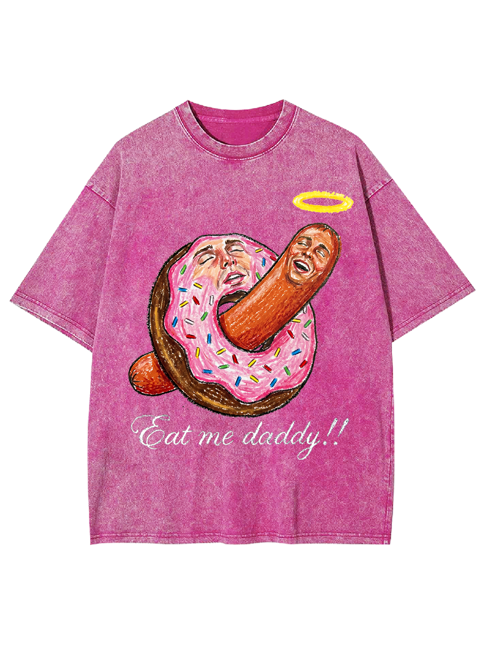 EAT ME DADDY WASHED TSHIRT