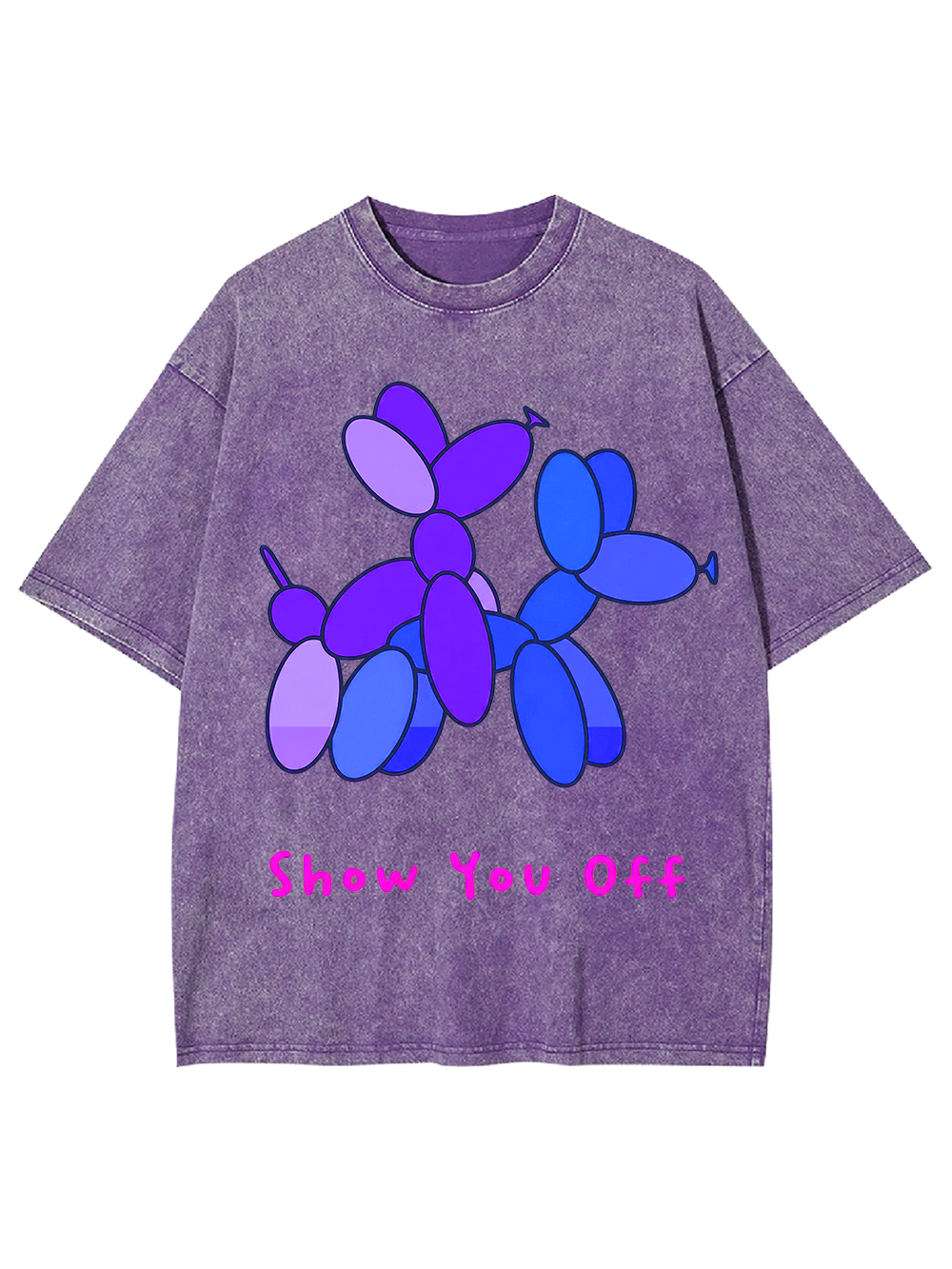 SHOW YOU OFF WASHED TSHIRT