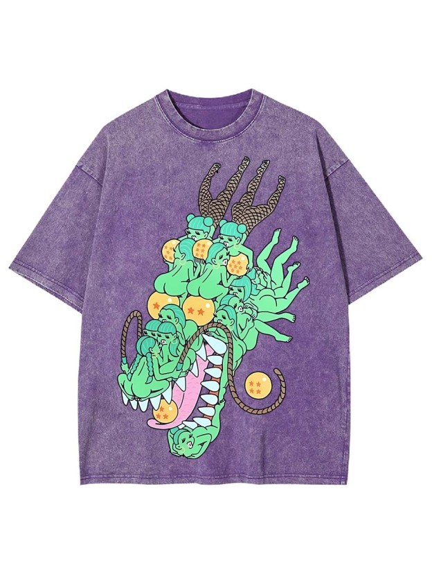 Dragon of Temptation Washed Tshirt
