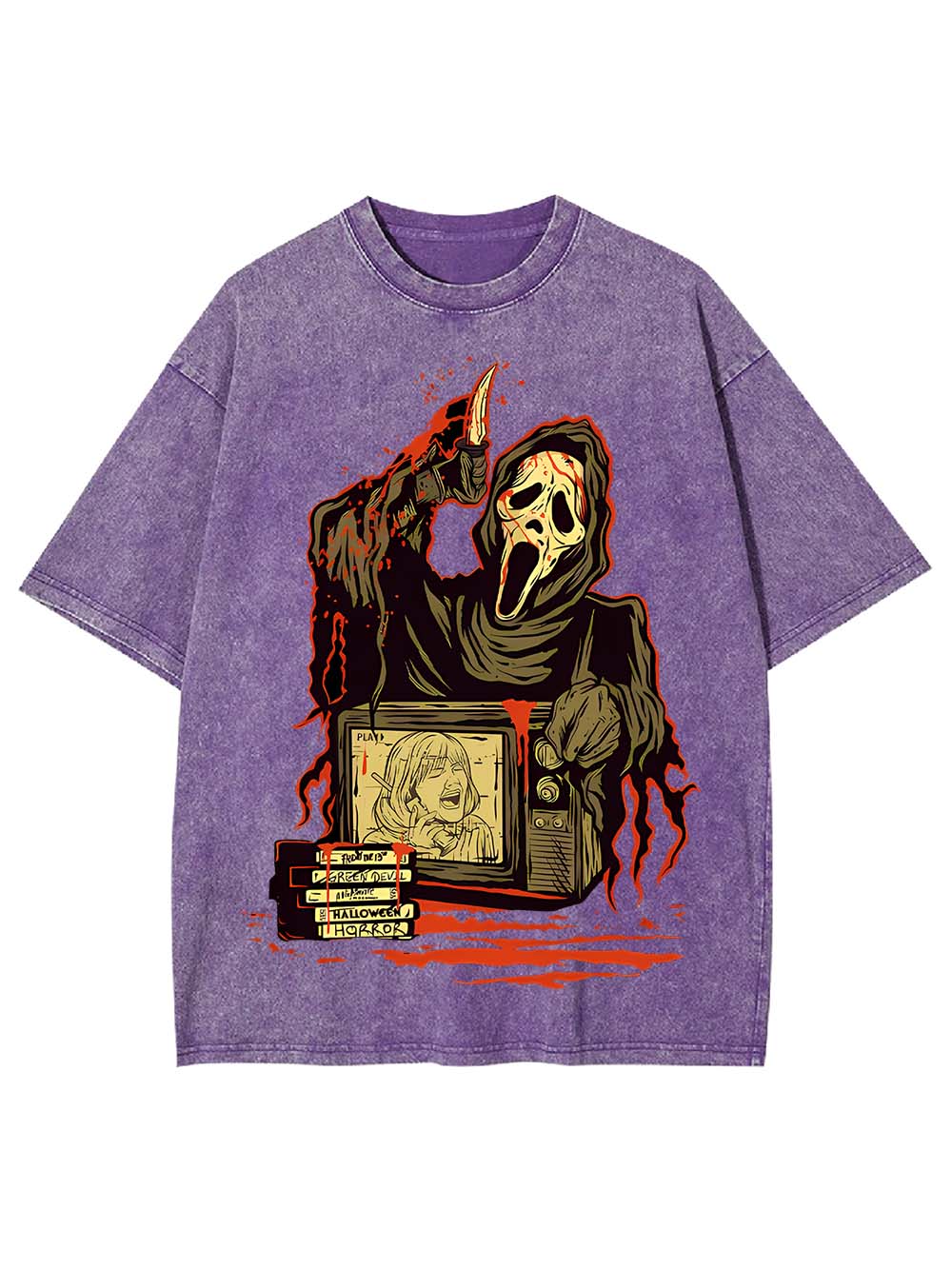 Scream of Horror Washed Tshirt