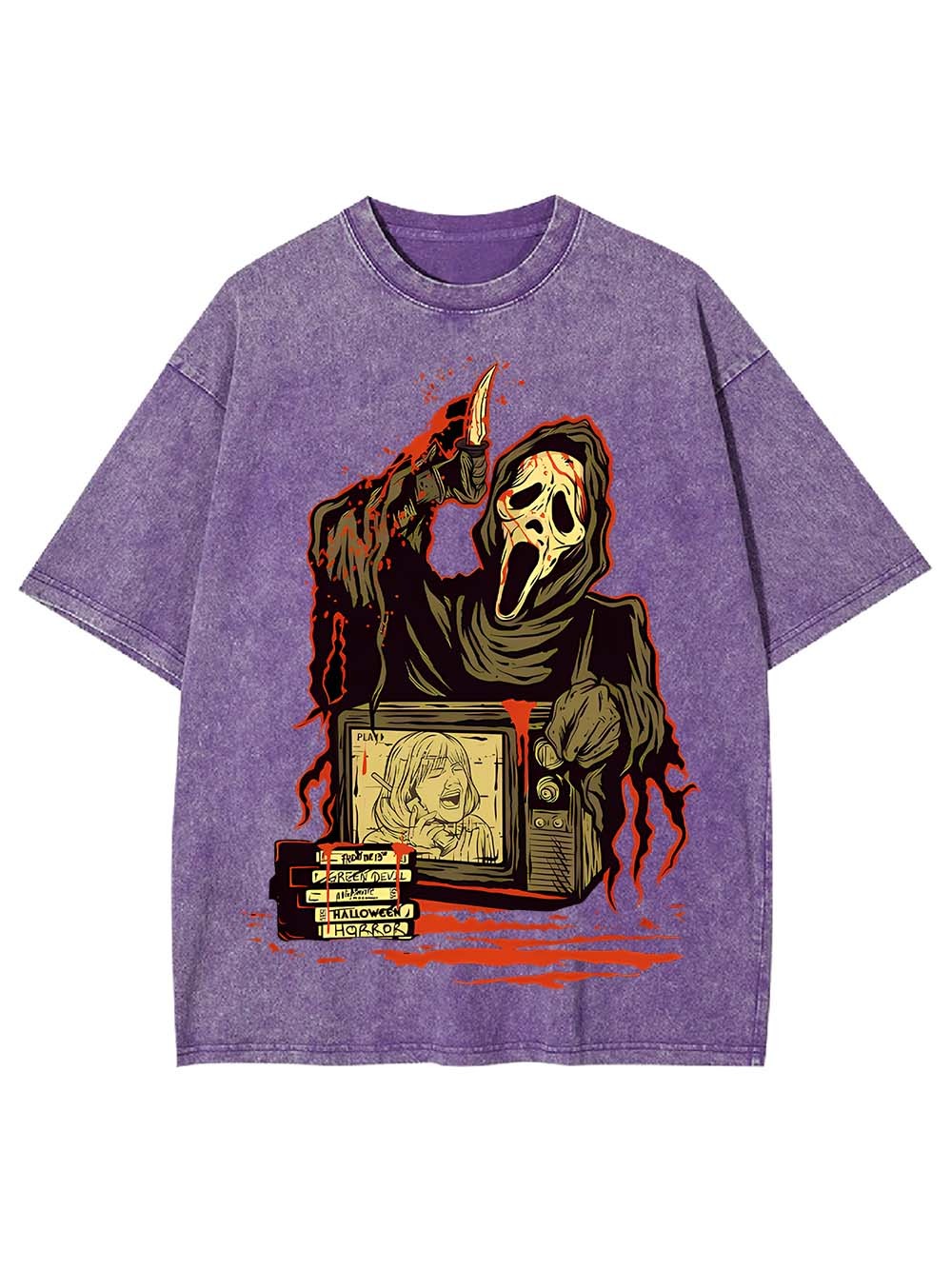 Scream of Horror Washed Tshirt