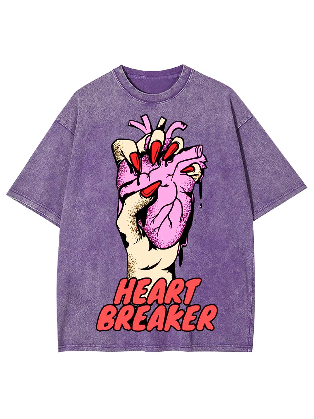 Heart Breaker Washed Tshirt
