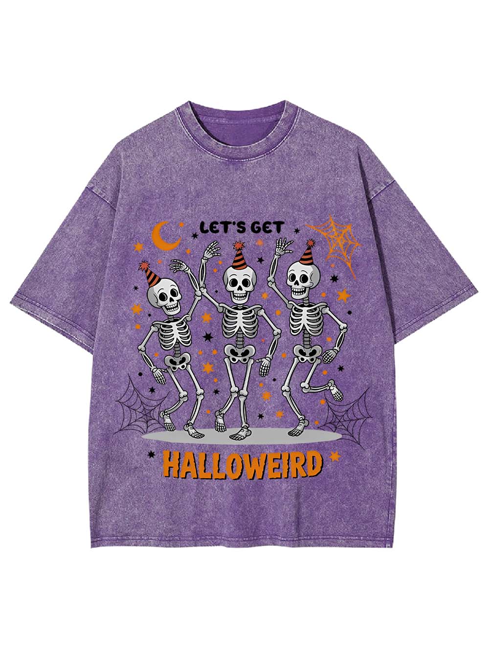Let's Go Halloweird Washed Tshirt