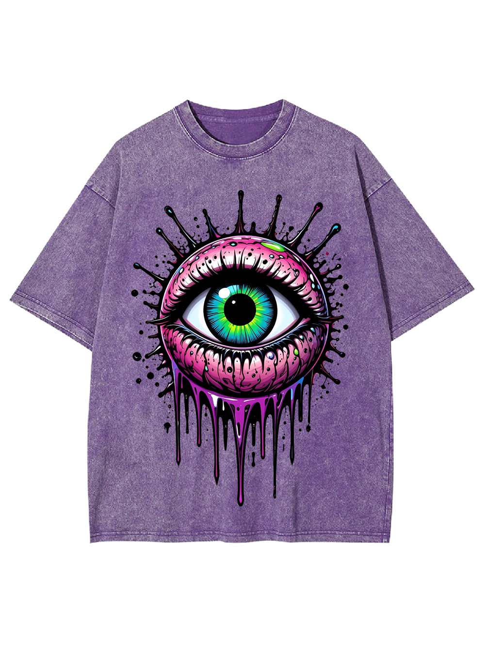 Melting Gaze Washed Tshirt