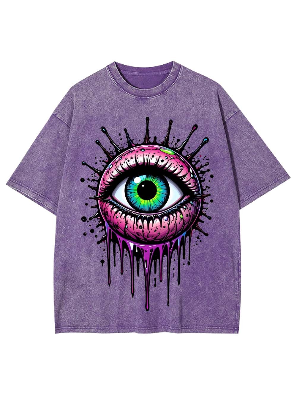 Melting Gaze Washed Tshirt