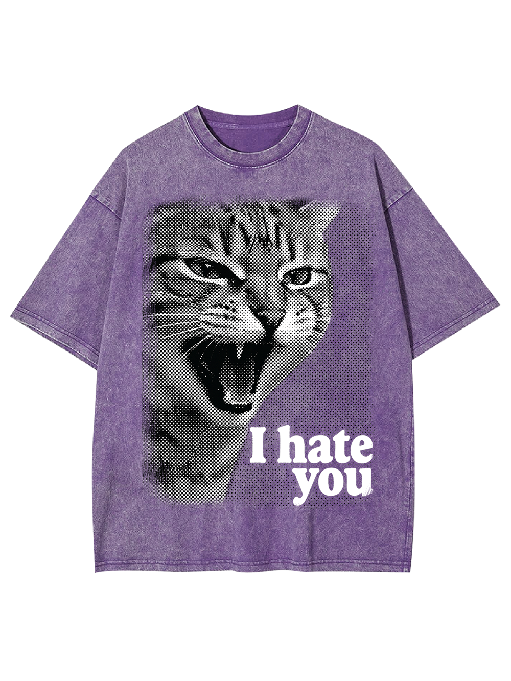 I HATE YOU WASHED TSHIRT