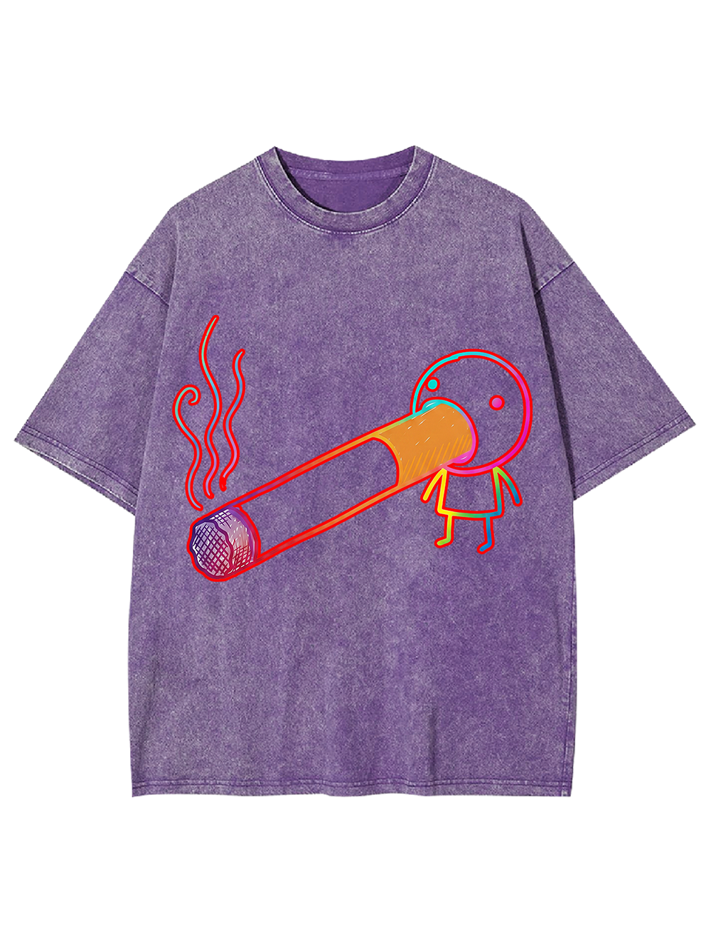 SMOKING HEAD WASHED TSHIRT