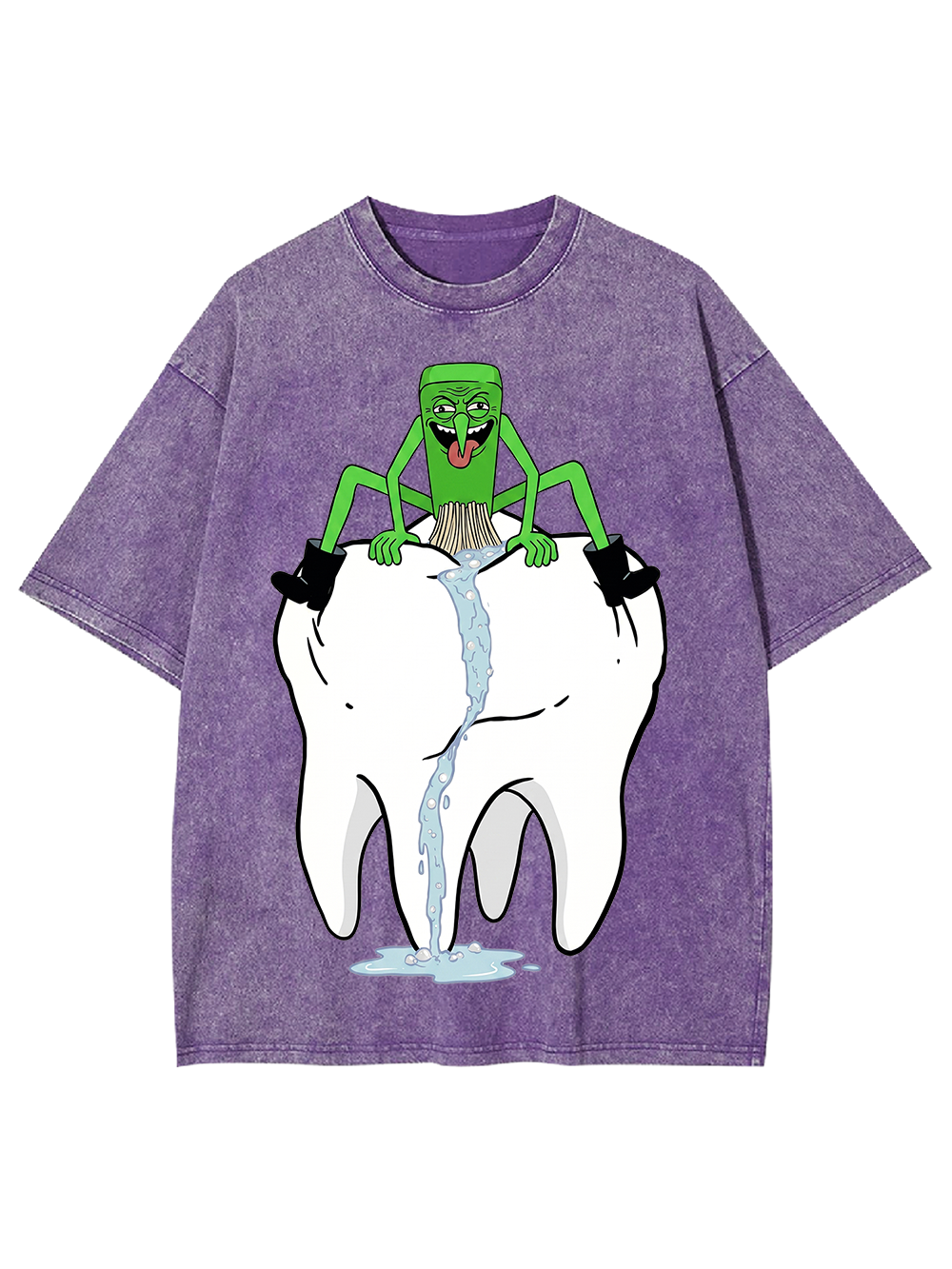 TOOTH WATERFALL GREMLIN WASHED TSHIRT