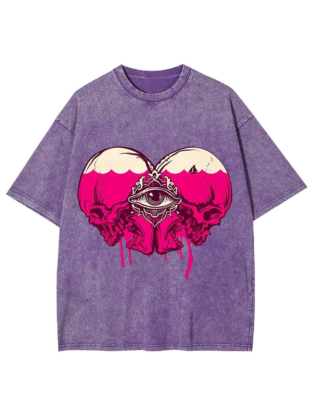 Heart of the All-Seeing Washed Tshirt