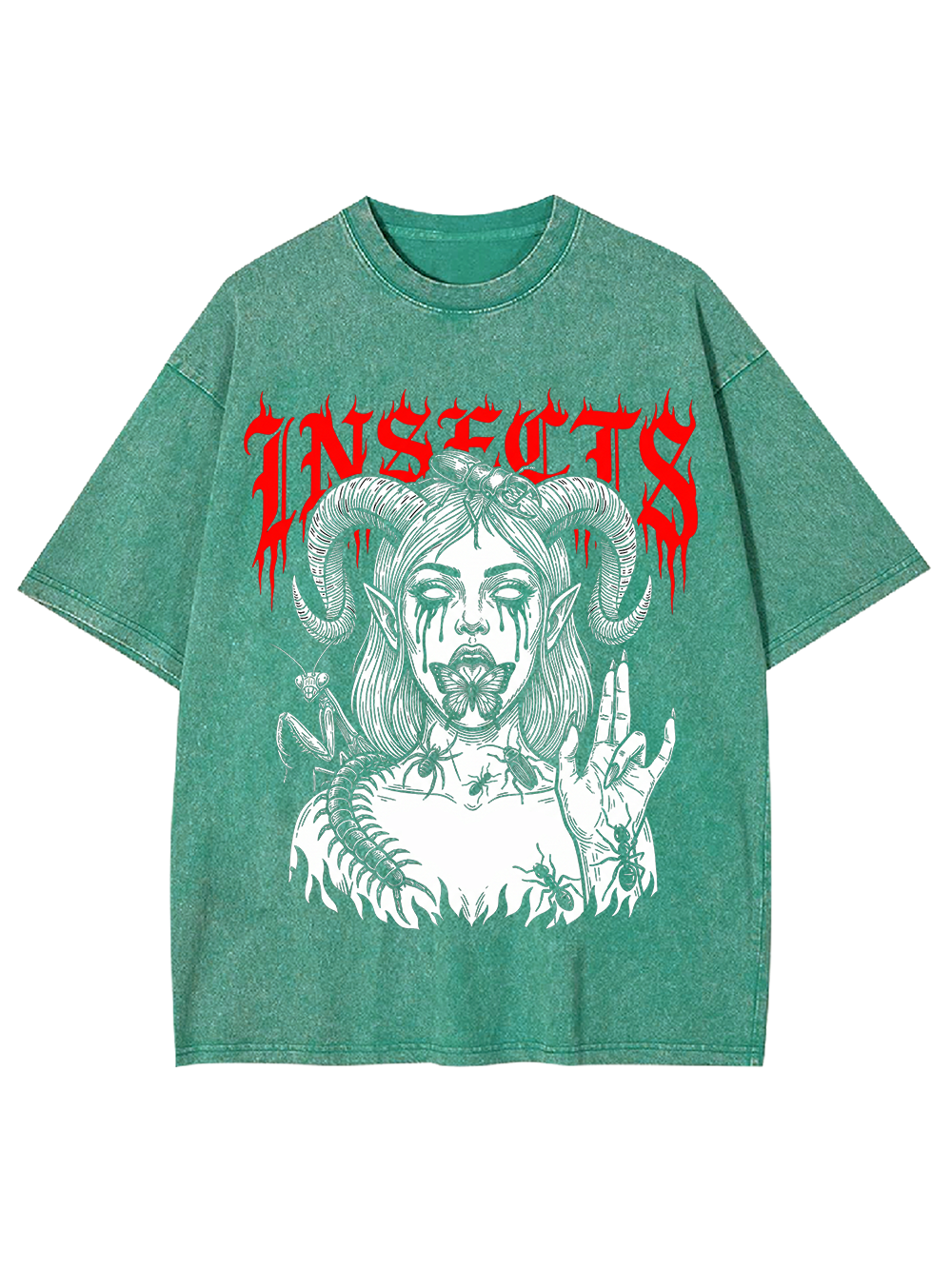INSECTS WASHED TSHIRT
