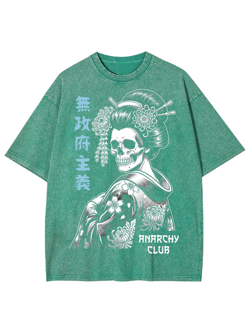 ANARCHY GEISHA WASHED TSHIRT