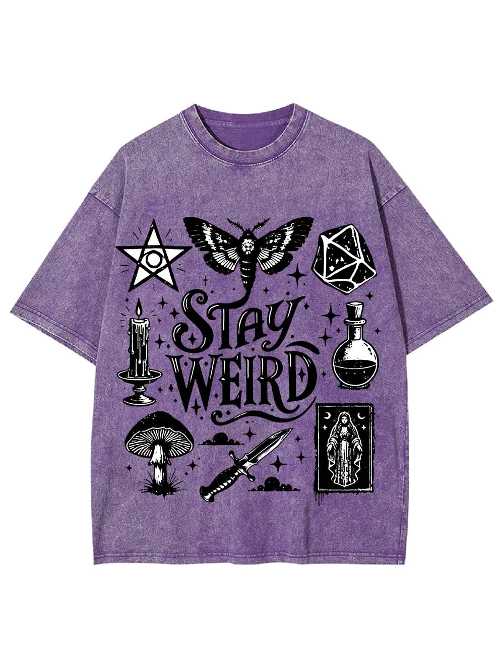 Mystic Vibes Washed Tshirt