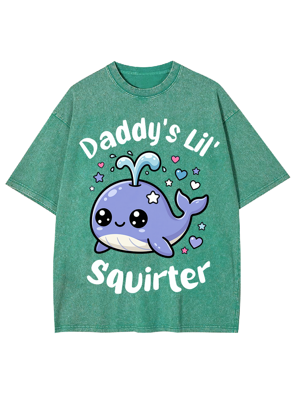 DADDY’S LIL’ SQUIRTER WASHED TSHIRT