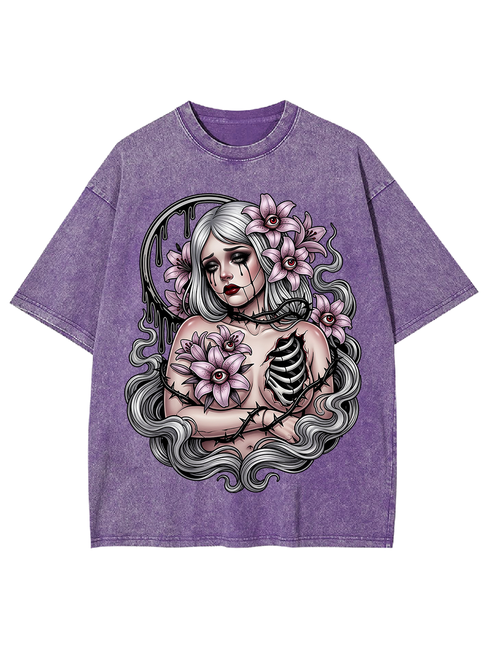 BLOOMING FROM WITHIN AAA WASHED TSHIRT