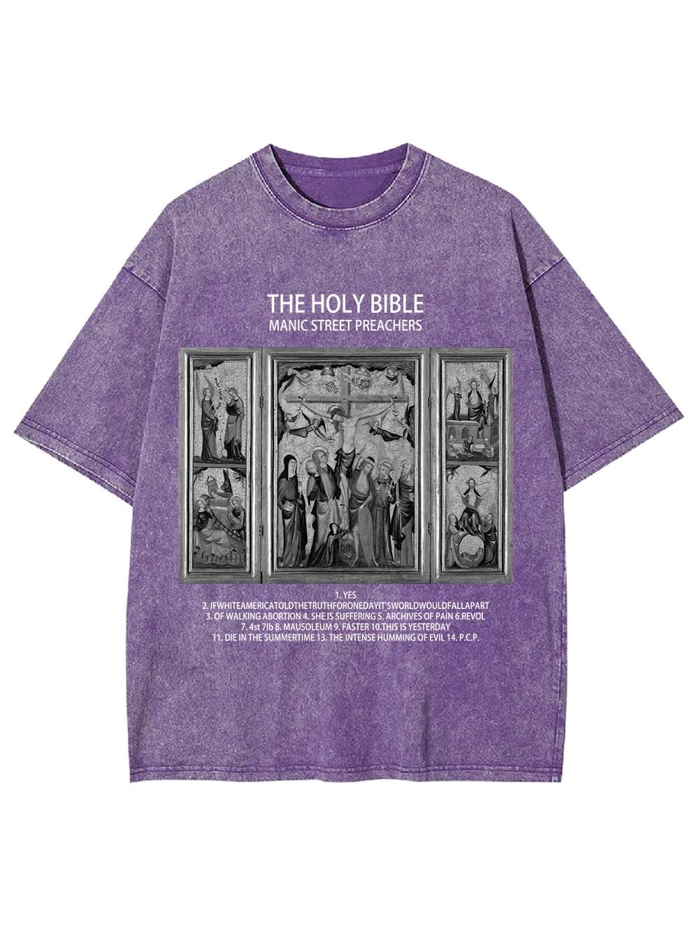 Manic Street Preachers Washed Tshirt