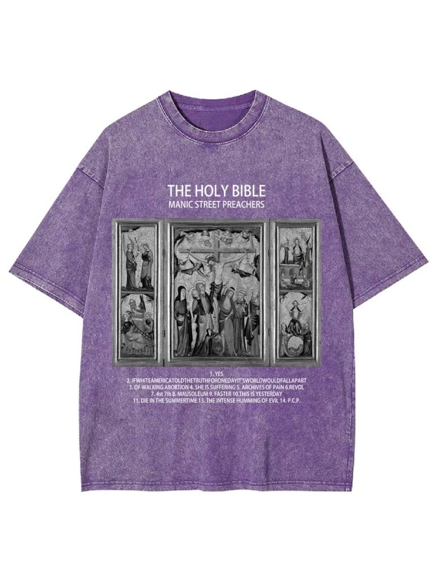 Manic Street Preachers Washed Tshirt