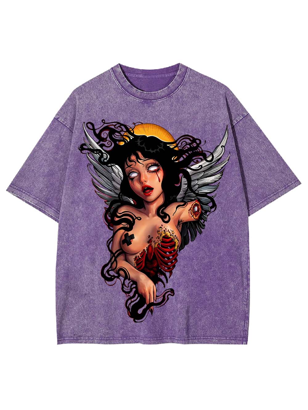 FALLEN ANGEL OF DESPAIR WASHED TSHIRT