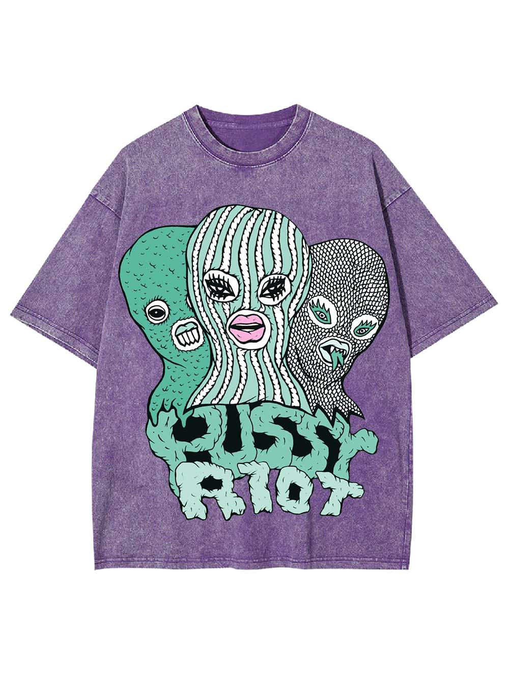 PUSSY RIOT WASHED TSHIRT
