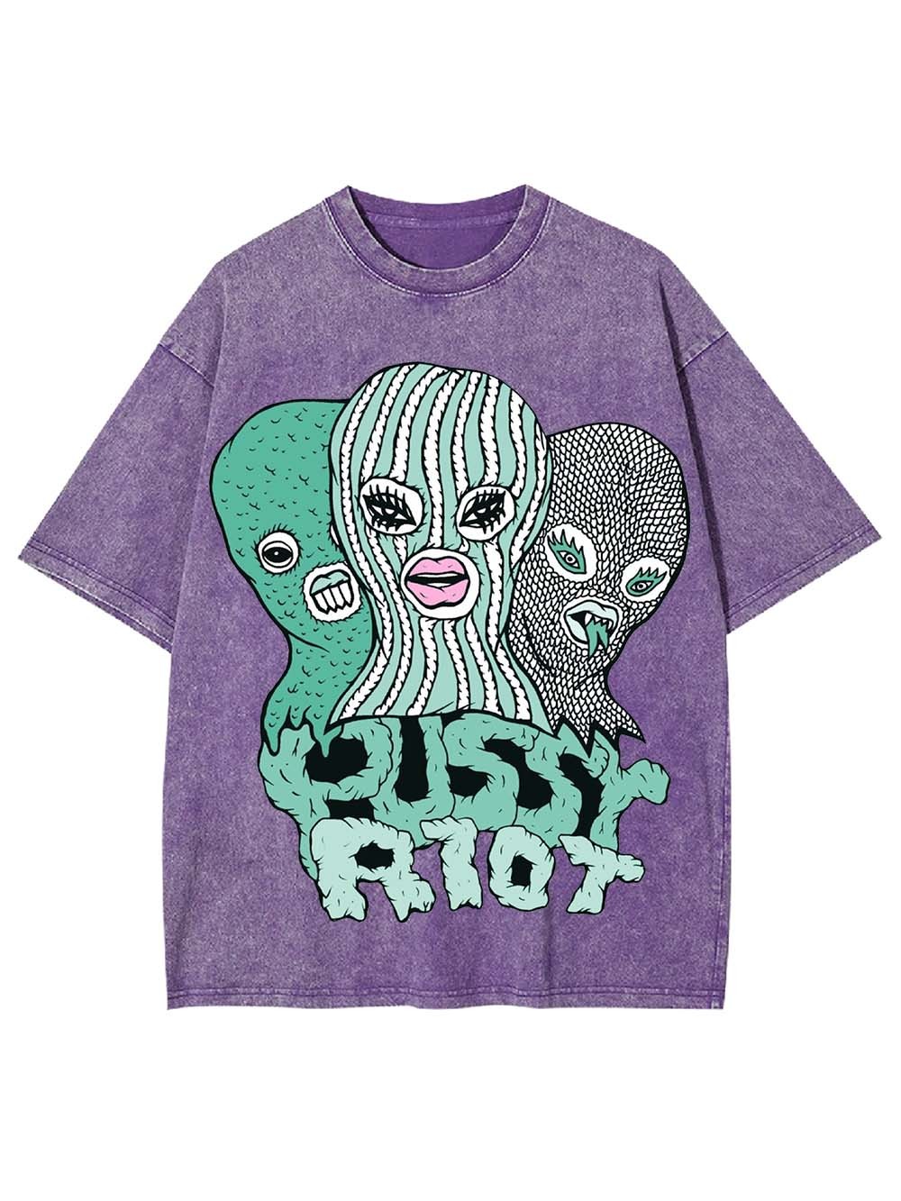 PUSSY RIOT WASHED TSHIRT