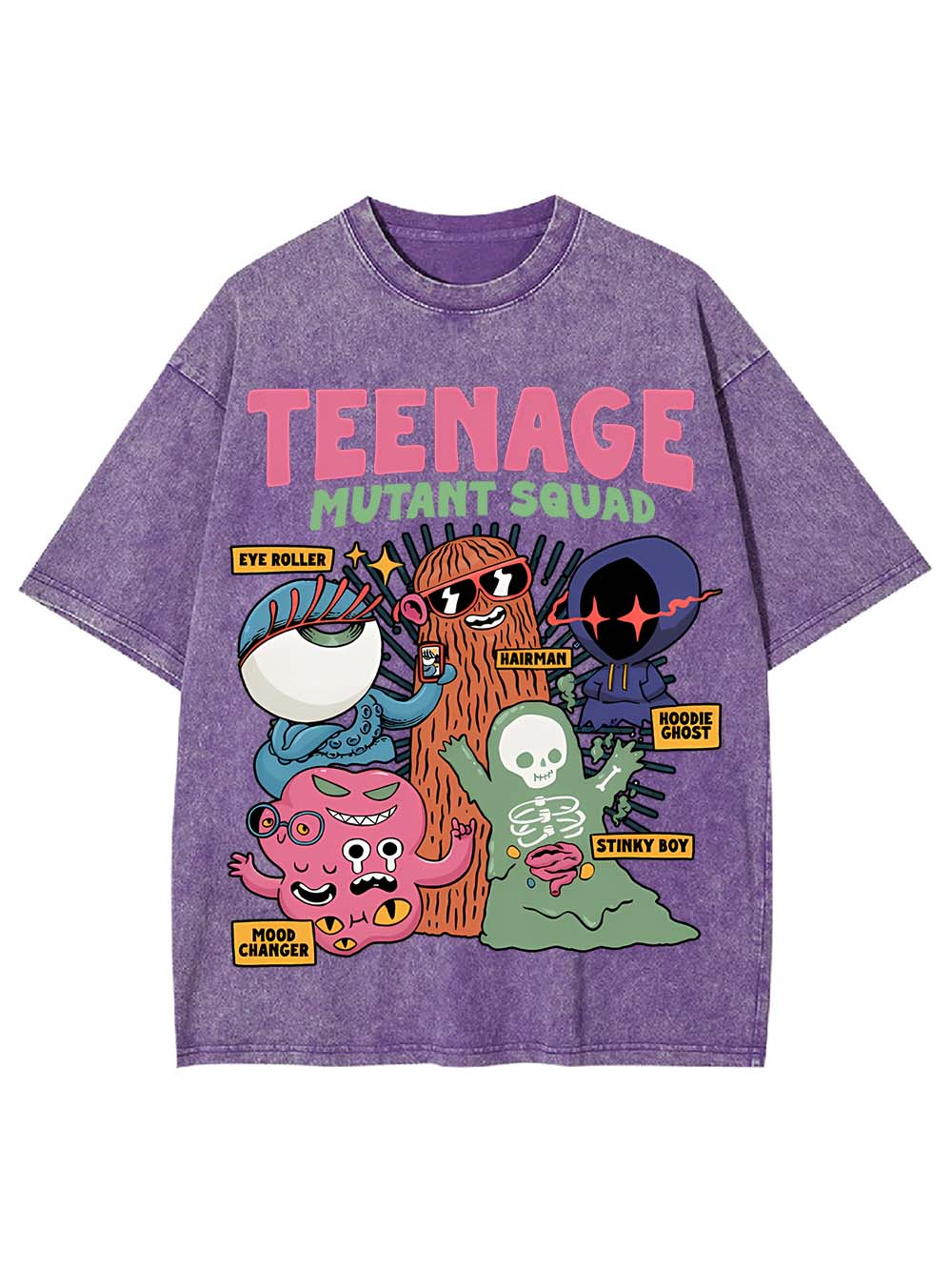Teenage Mutant Squad Washed Tshirt