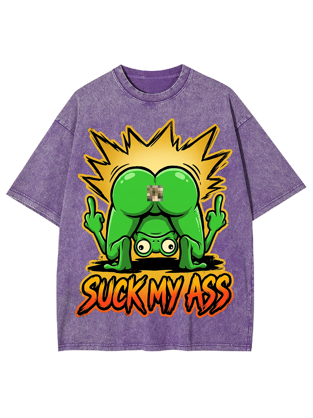 SUCK MY ASS WASHED TSHIRT