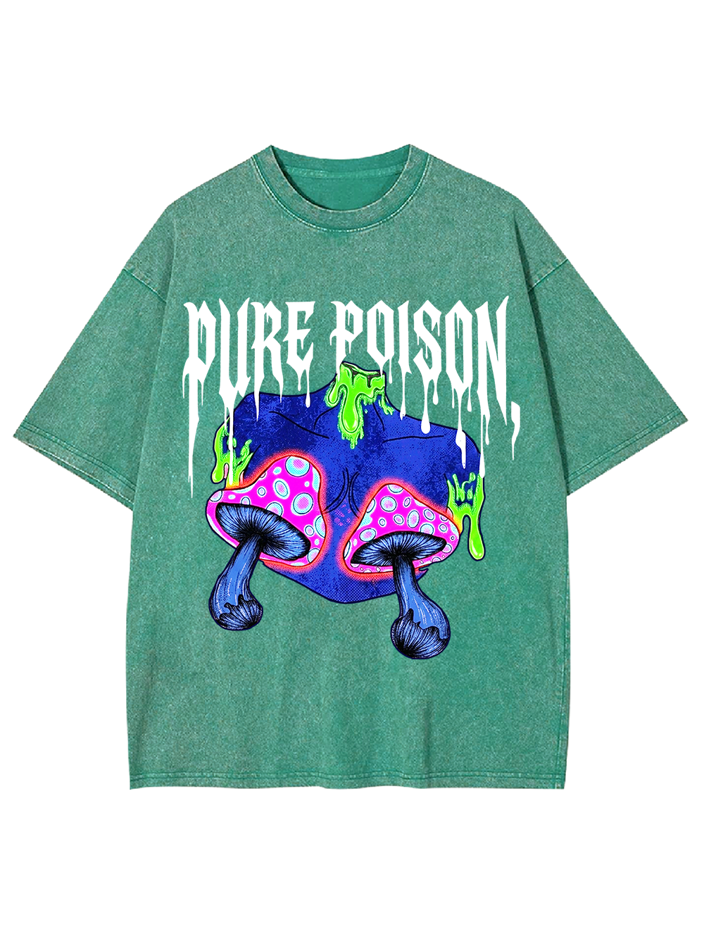 PURE POISON AAA WASHED TSHIRT