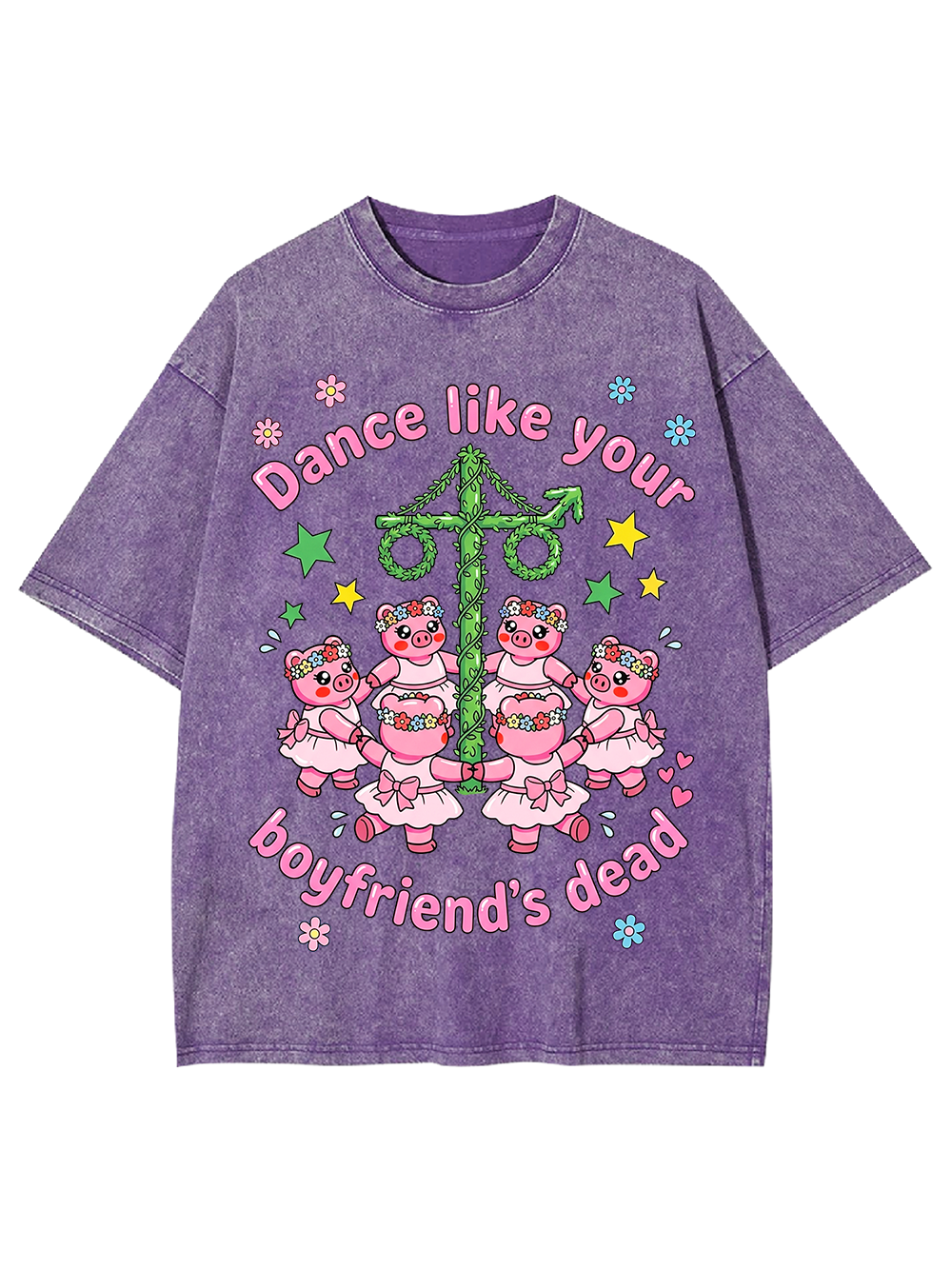 DANCE LIKE YOUR BOYFRIEND’S DEAD BEARS AAA WASHED TSHIRT