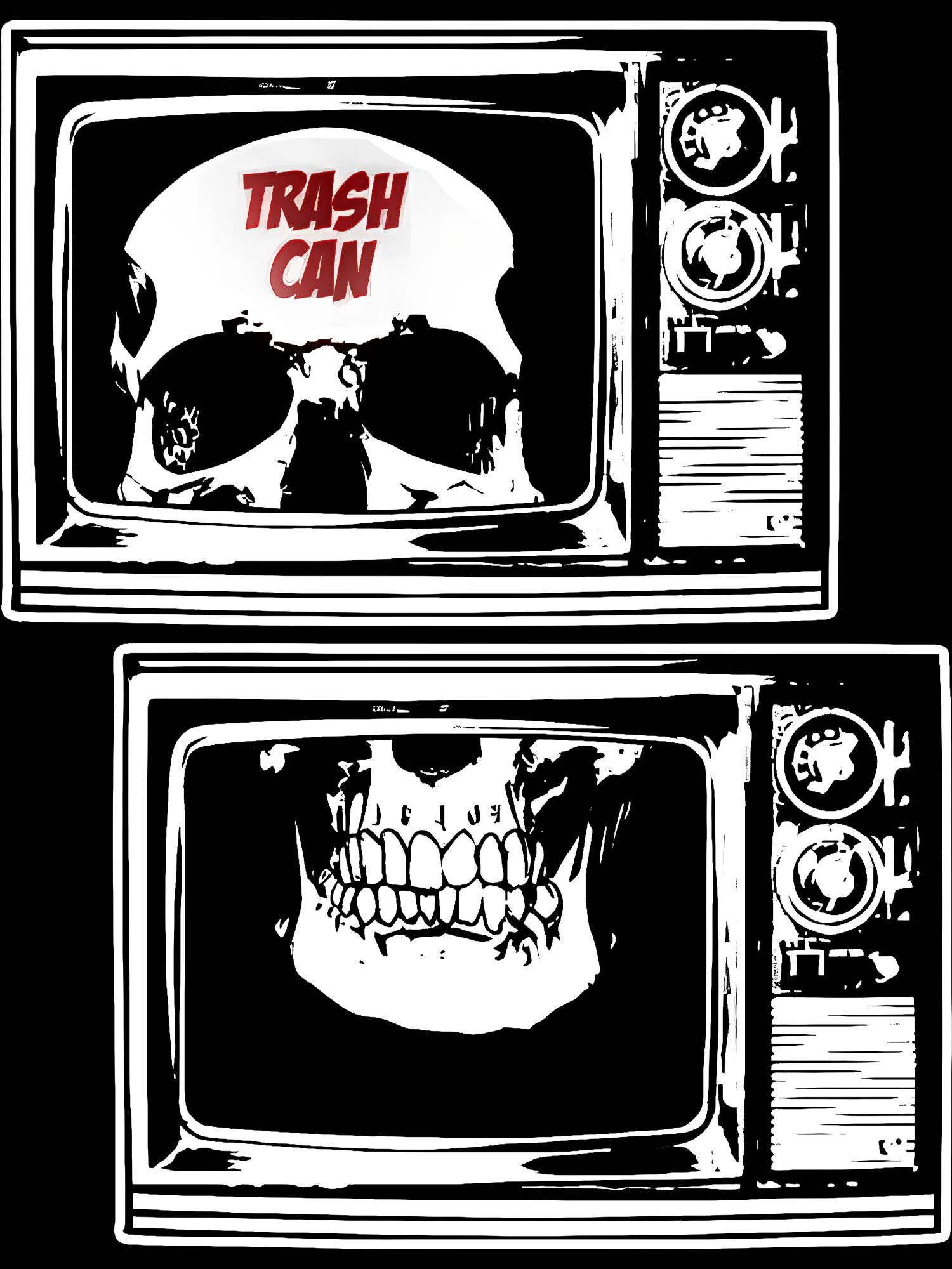 Trash Can Washed Tshirt