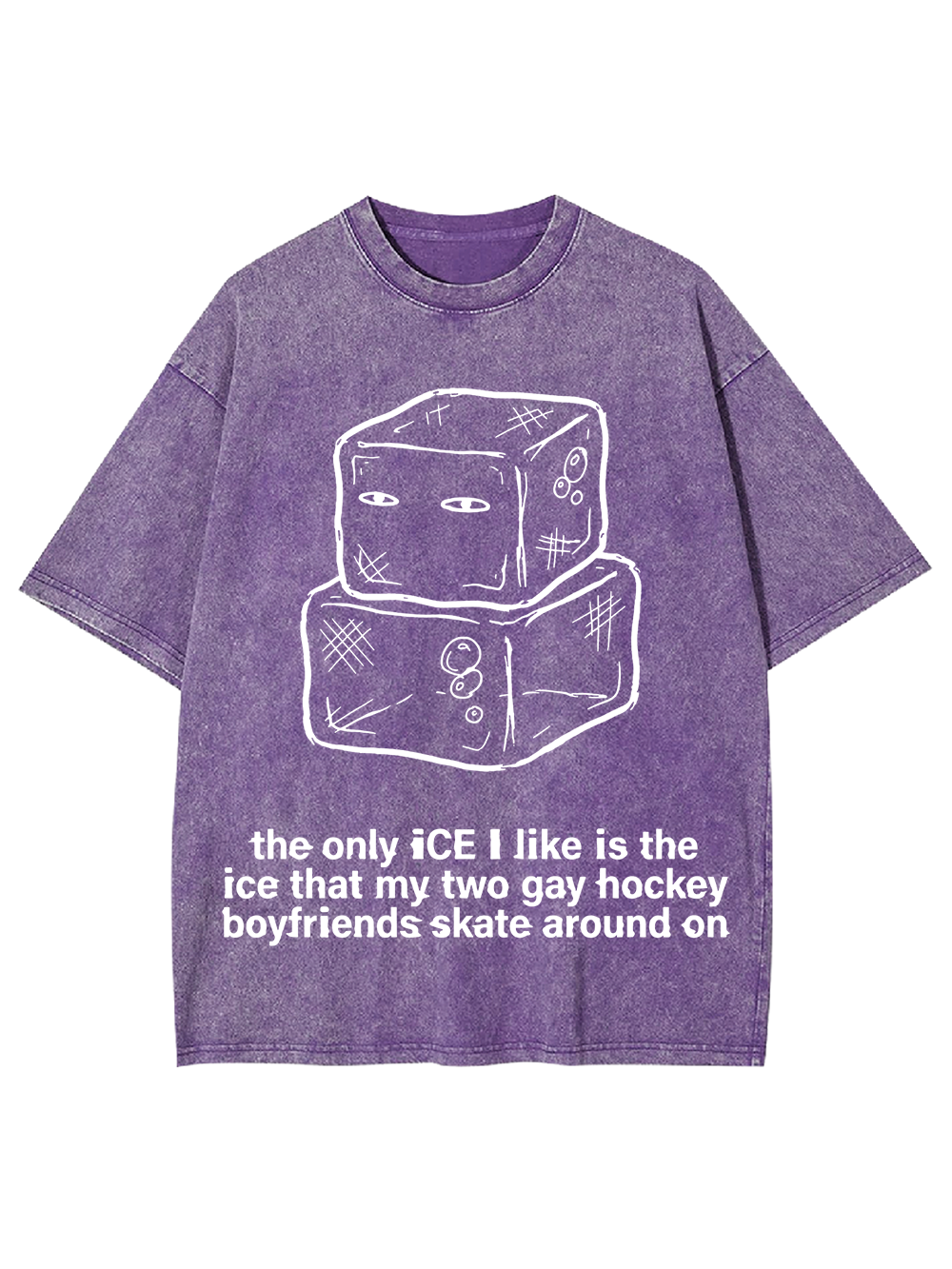 THE ONLY ICE I LIKE AAA WASHED TSHIRT