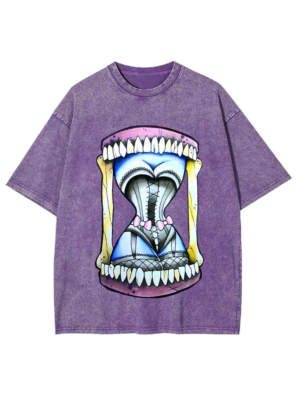 Hourglass of Teeth Washed Tshirt